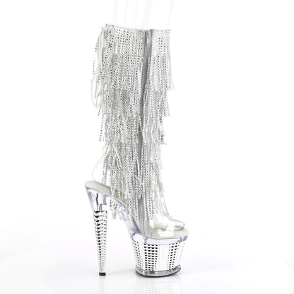 Pleaser  Ankle Boots SPECTATOR-2017RSF Clr-Slv/Clr-Slv Chrome