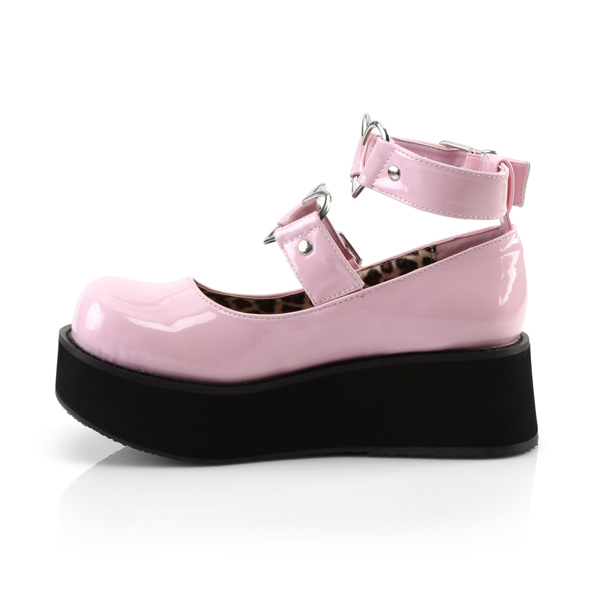DemoniaCult Womens Pumps SPRITE-02 B. Pink Pat