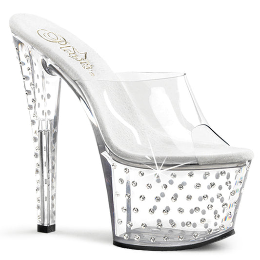Pleaser Womens Sandals STARDUST-701 Clr/Clr