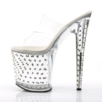 Pleaser Womens Sandals STARDUST-802 Clr/Clr