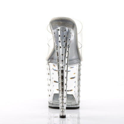 Pleaser Womens Sandals STARDUST-802 Clr/Clr