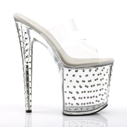 Pleaser Womens Sandals STARDUST-802 Clr/Clr