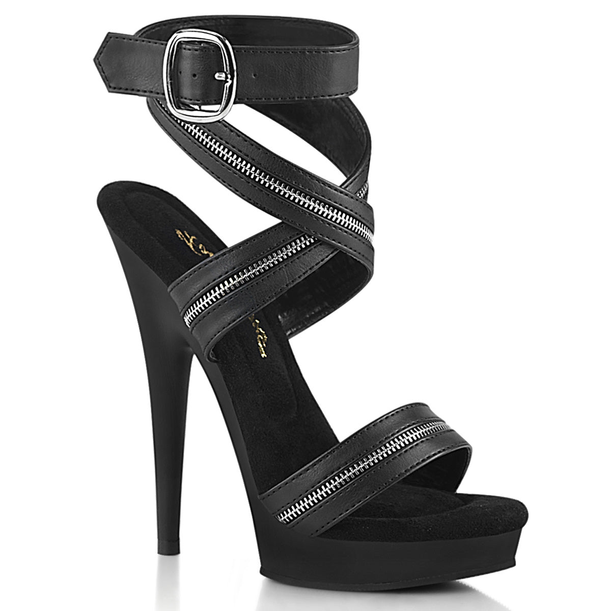 Fabulicious  Pumps SULTRY-619 Blk Faux Leather/Blk Matte