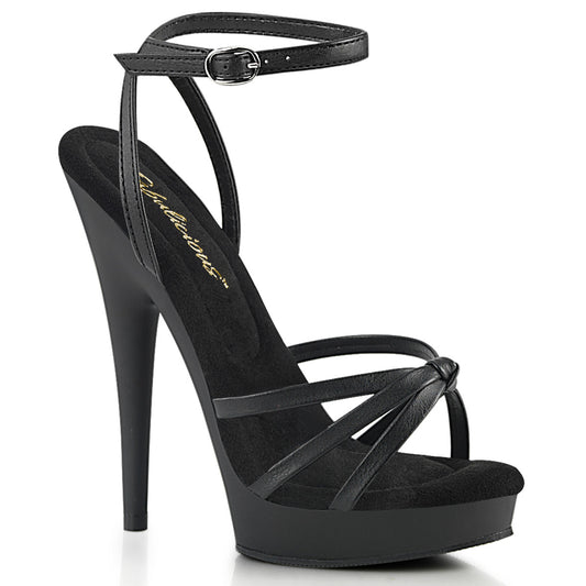 Fabulicious  Pumps SULTRY-638 Blk Faux Leather/Blk Matte