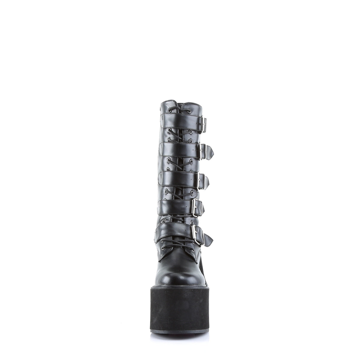 DemoniaCult Womens Boots SWING-220 Blk Vegan Leather