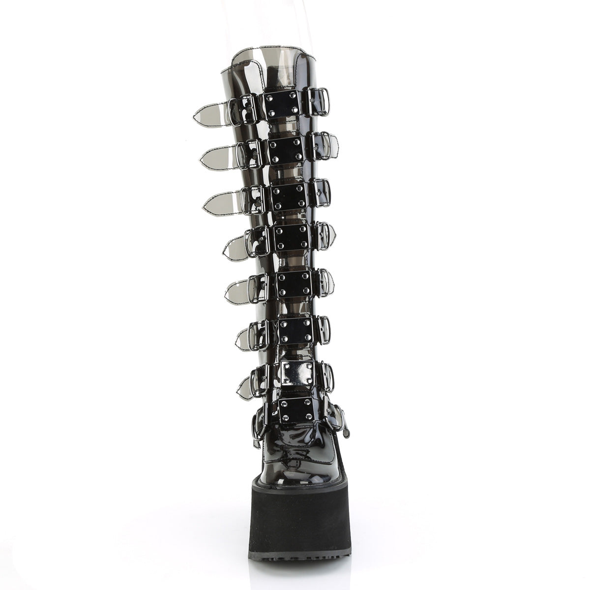 DemoniaCult  Boots SWING-815C Smoke TPU