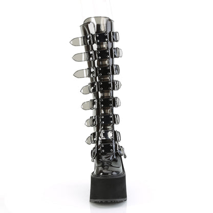 DemoniaCult  Boots SWING-815C Smoke TPU