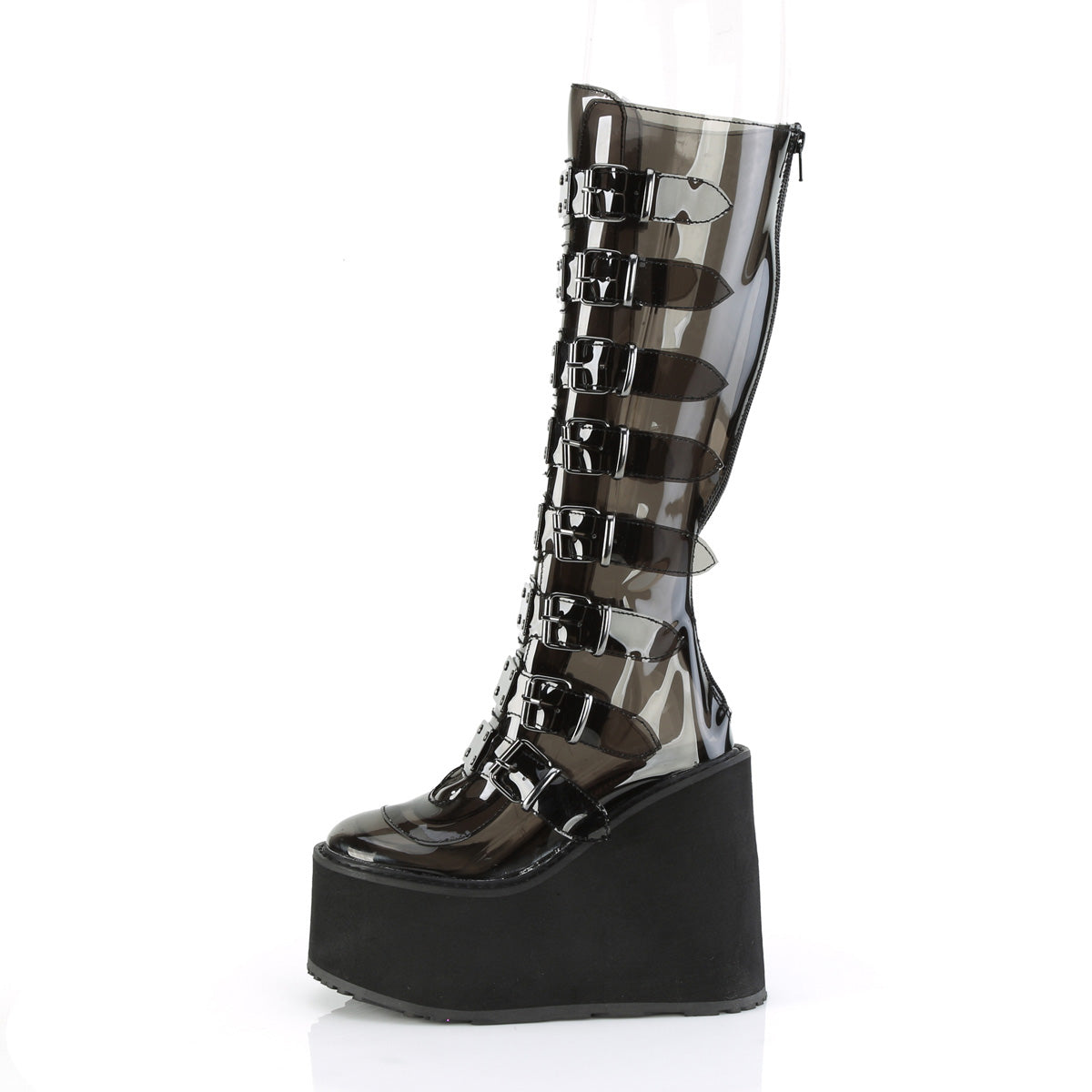DemoniaCult  Boots SWING-815C Smoke TPU