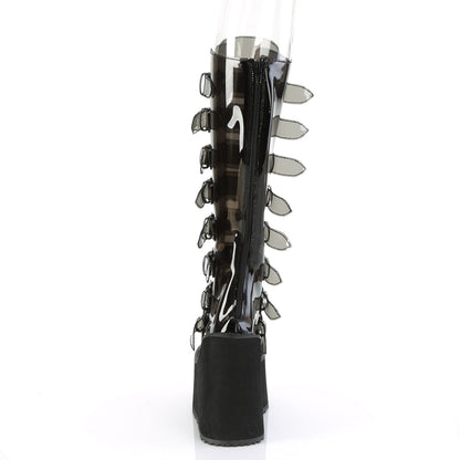 DemoniaCult  Boots SWING-815C Smoke TPU
