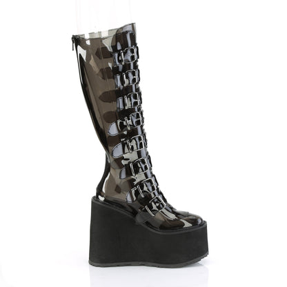 DemoniaCult  Boots SWING-815C Smoke TPU