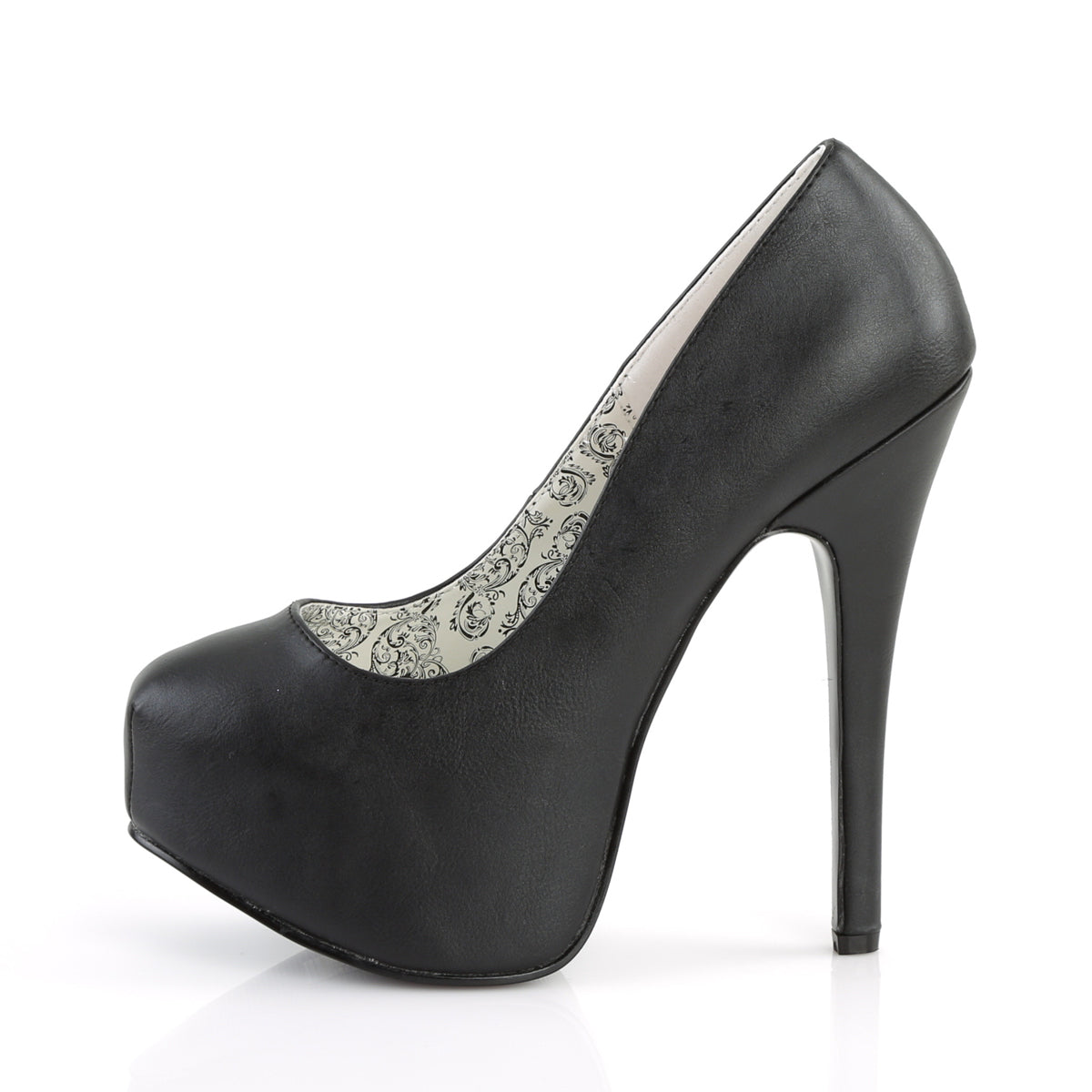 Bordello Womens Pumps TEEZE-06 Blk Pu
