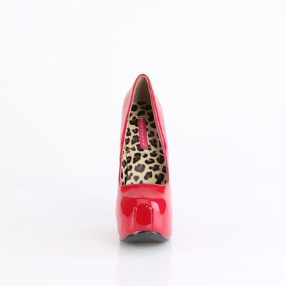 Bordello Womens Pumps TEEZE-06 Red Pat