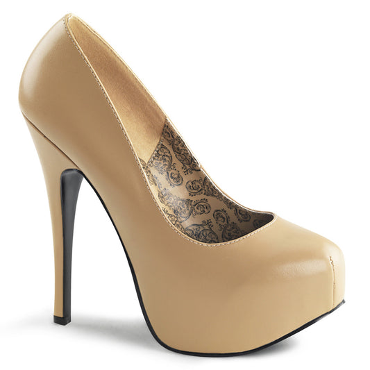 Bordello Womens Pumps TEEZE-06 Tan Pu