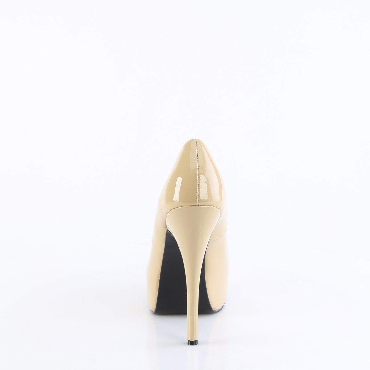 Pleaser Pink Label Womens Pumps TEEZE-06W Cream Pat