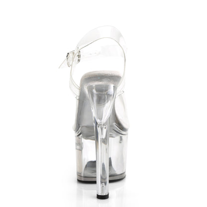 Pleaser Womens Sandals TIPJAR-708-2 Clr/Clr