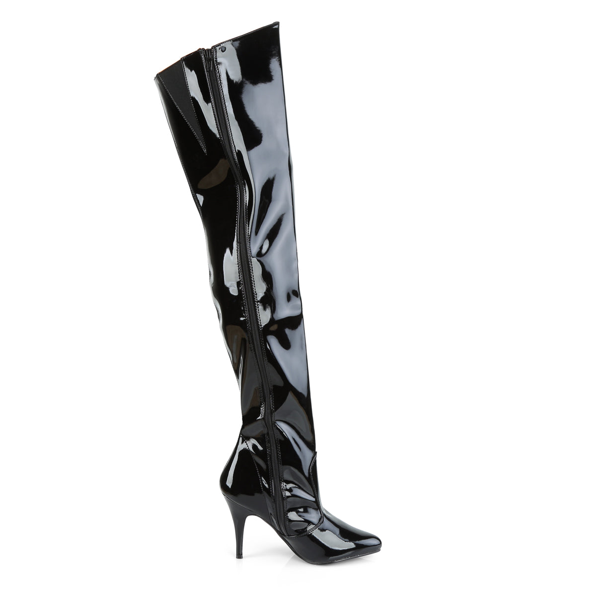 Pleaser Womens Boots VANITY-3010 Blk Pat