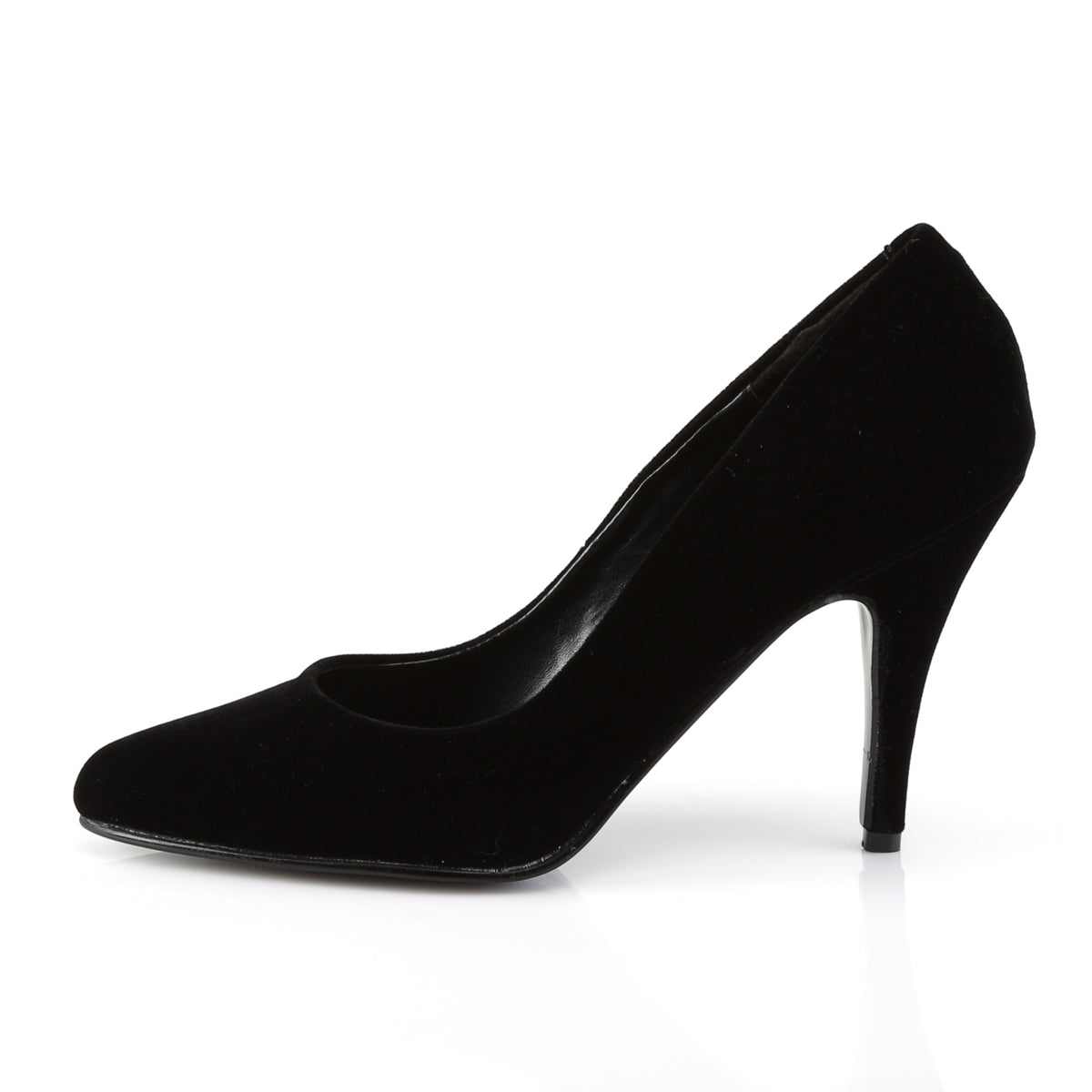 Pleaser Womens Pumps VANITY-420 Blk Velvet