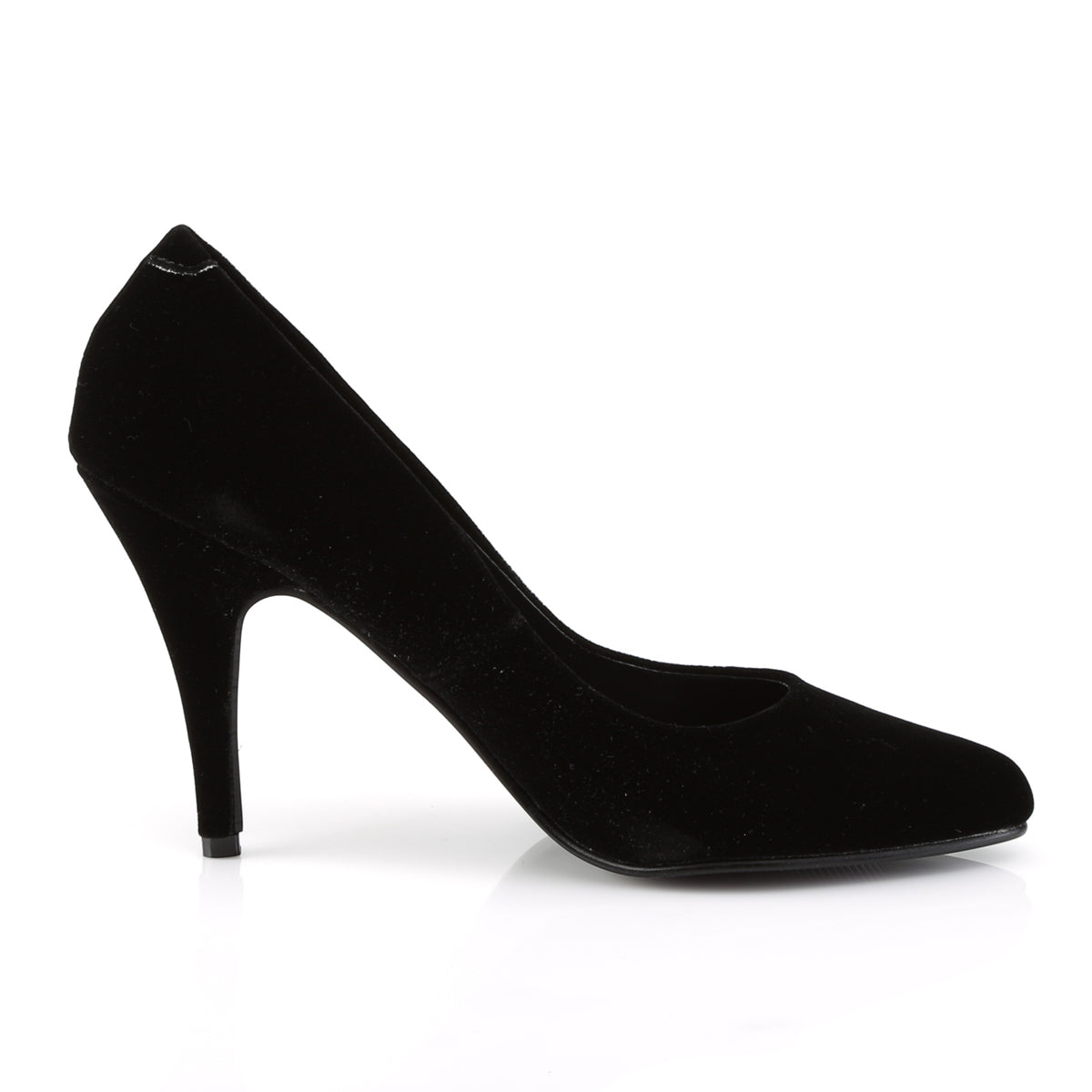 Pleaser Womens Pumps VANITY-420 Blk Velvet