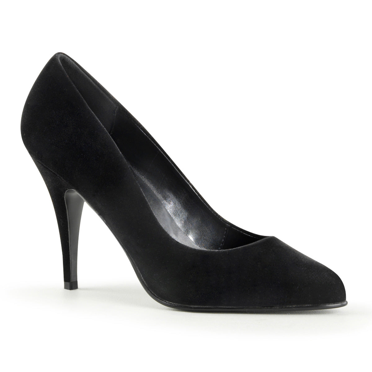 Pleaser Womens Pumps VANITY-420 Blk Velvet