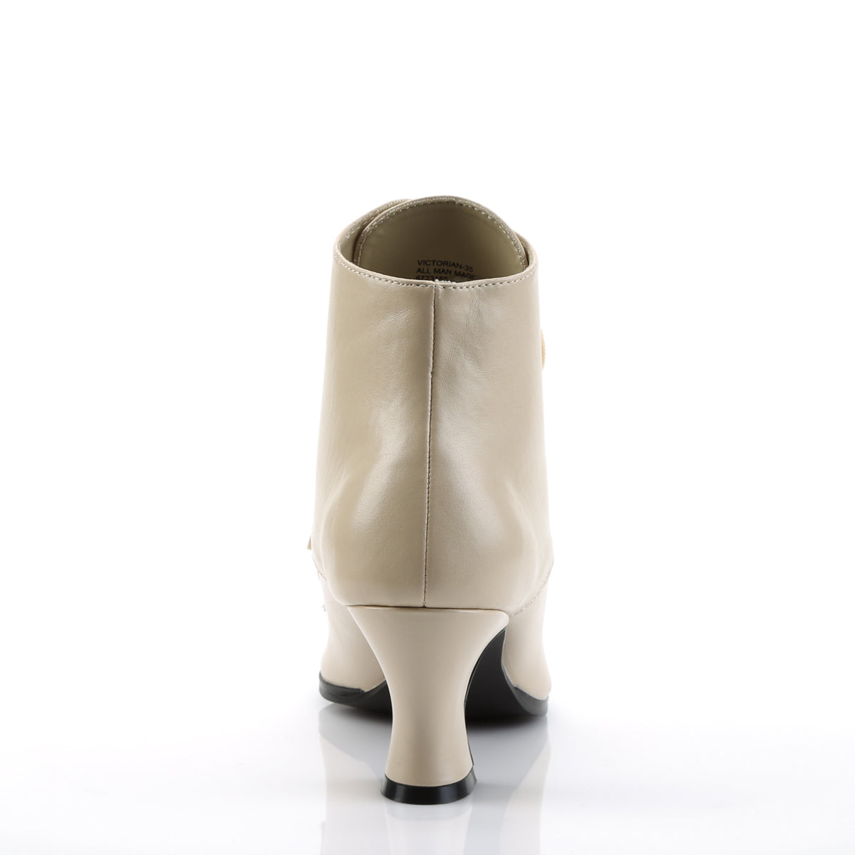 Funtasma Womens Ankle Boots VICTORIAN-35 Cream Pu