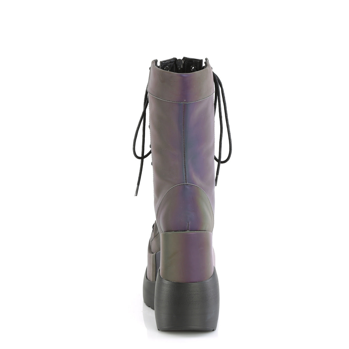 DemoniaCult  Boots VOID-118 Green Multi Reflective