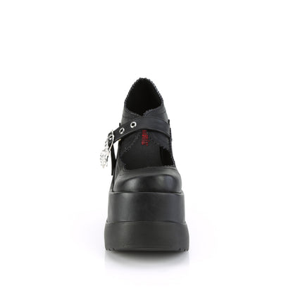 DemoniaCult  Pumps VOID-38 Blk Vegan Leather