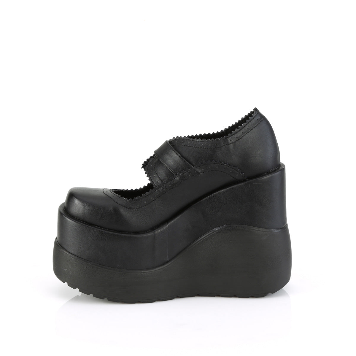 DemoniaCult  Pumps VOID-38 Blk Vegan Leather