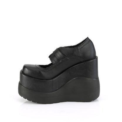 DemoniaCult  Pumps VOID-38 Blk Vegan Leather