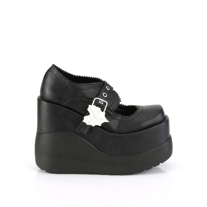 DemoniaCult  Pumps VOID-38 Blk Vegan Leather