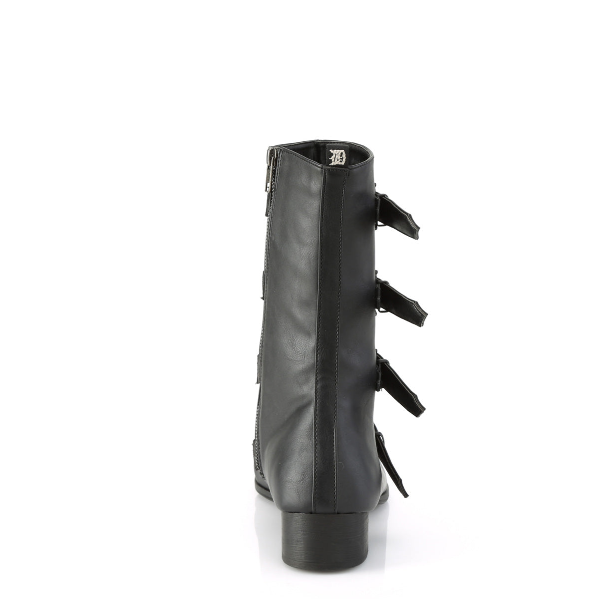 DemoniaCult Mens Boots WARLOCK-110-B Blk Vegan Leather