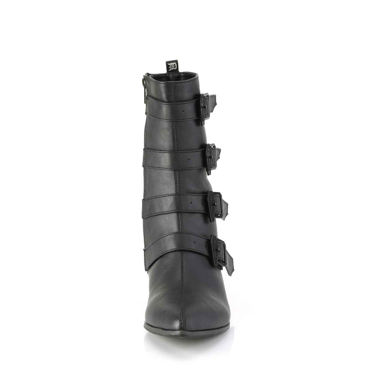 DemoniaCult Mens Boots WARLOCK-110-C Blk Vegan Leather