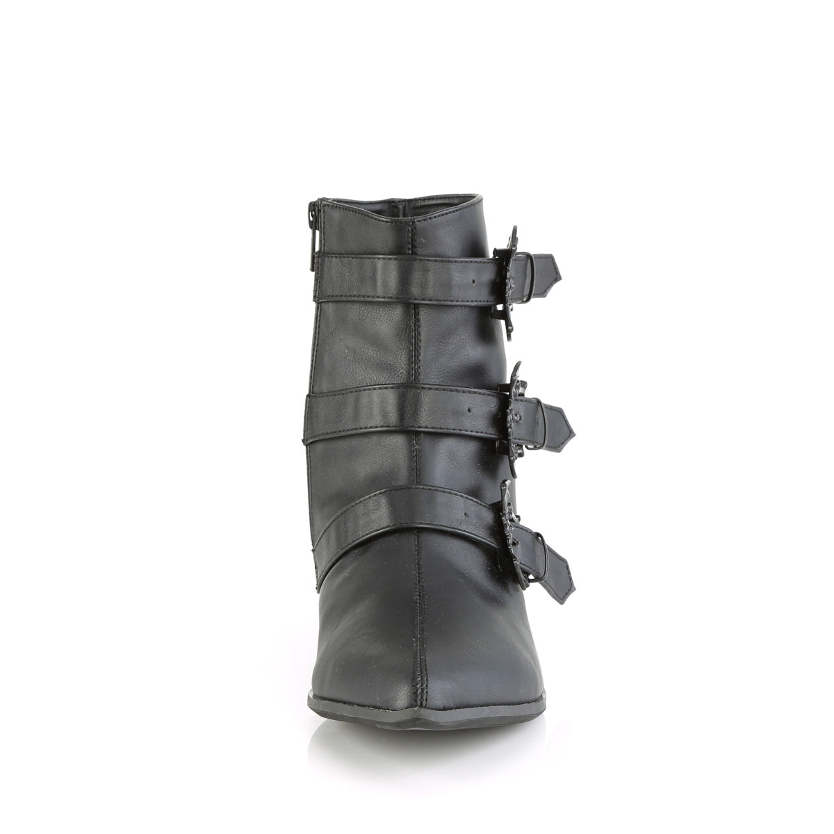 DemoniaCult Mens Boots WARLOCK-50-B Blk Vegan Leather