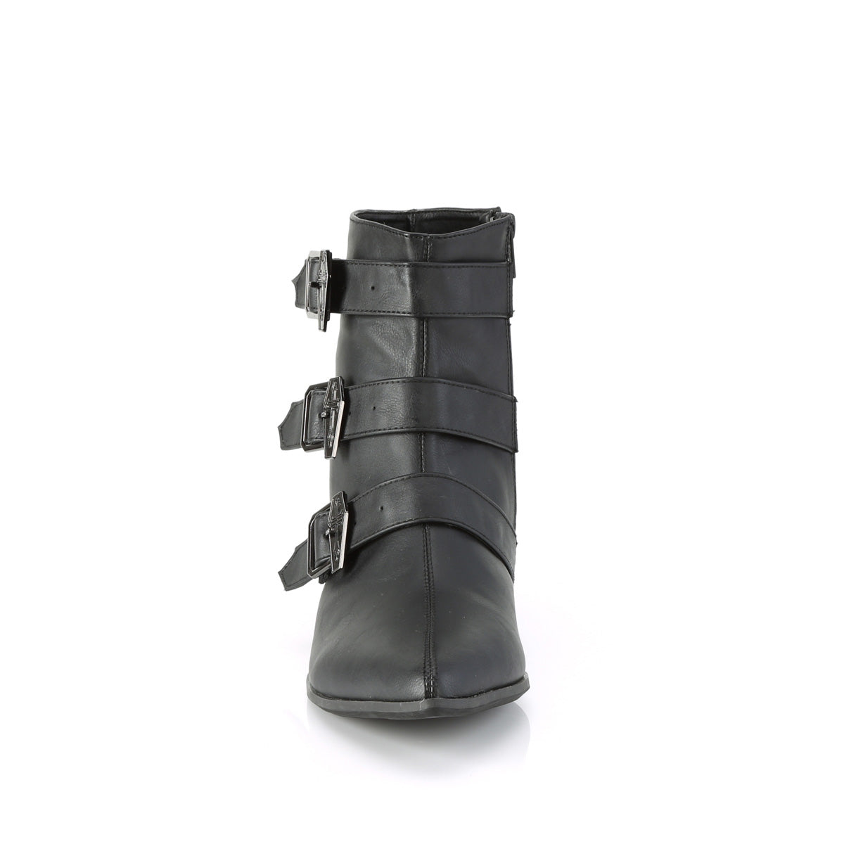 DemoniaCult Mens Boots WARLOCK-50-C Blk Vegan Leather