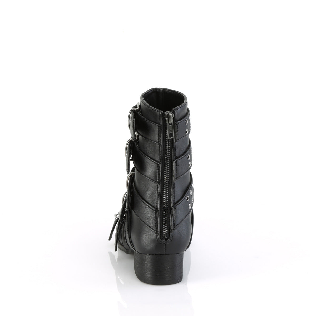 DemoniaCult Mens Boots WARLOCK-70 Blk Vegan Leather