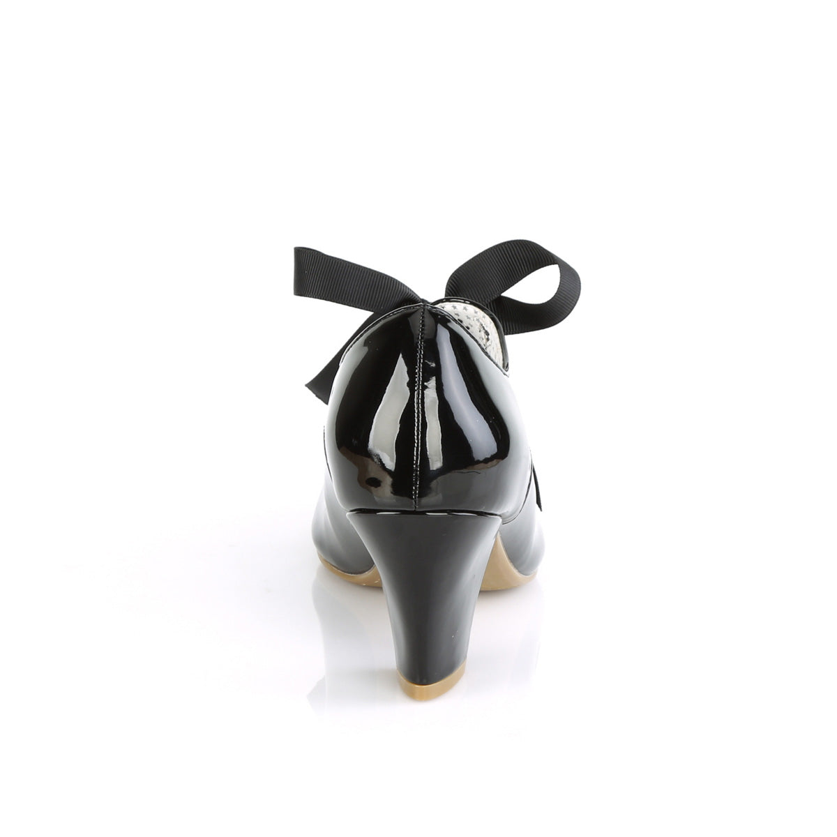 Pin Up Couture Womens Pumps WIGGLE-32 Blk Pat