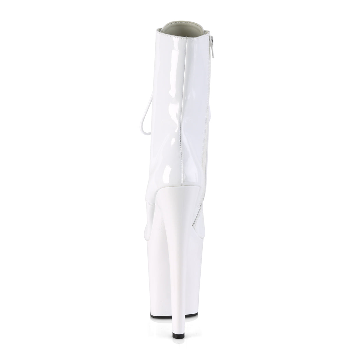 Pleaser Womens Ankle Boots XTREME-1020 Wht Pat/Wht