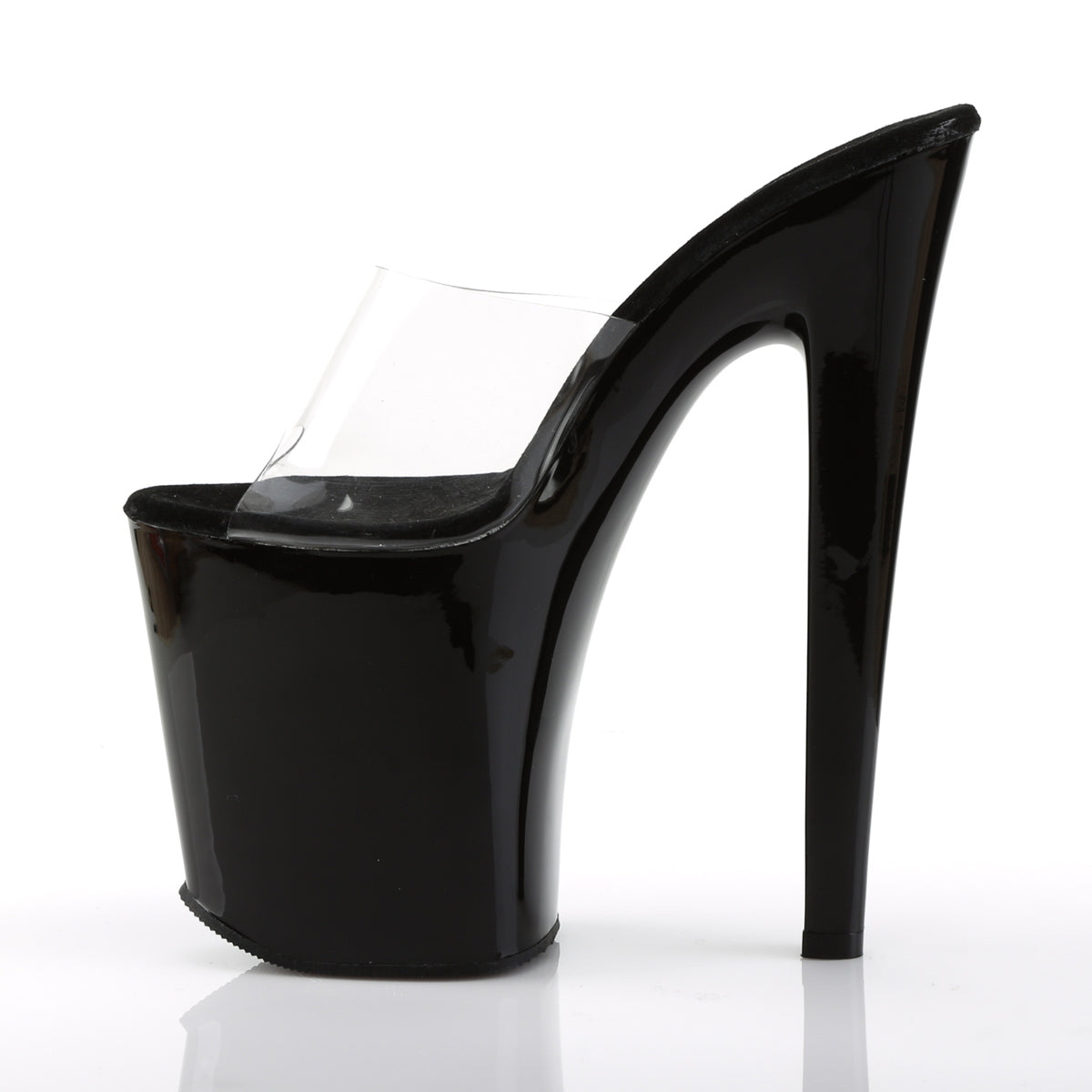 Pleaser Womens Sandals XTREME-801 Clr/Blk