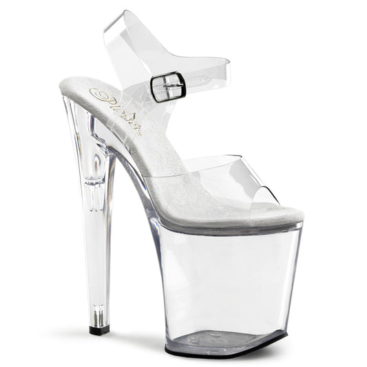 Pleaser Womens Sandals XTREME-808 Clr/Clr